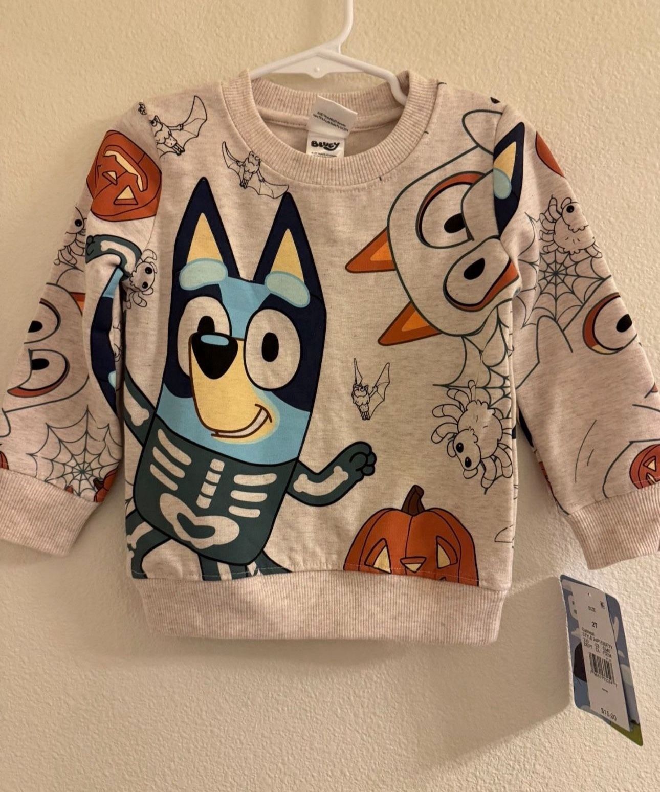Bluey Halloween Sweatshirt
