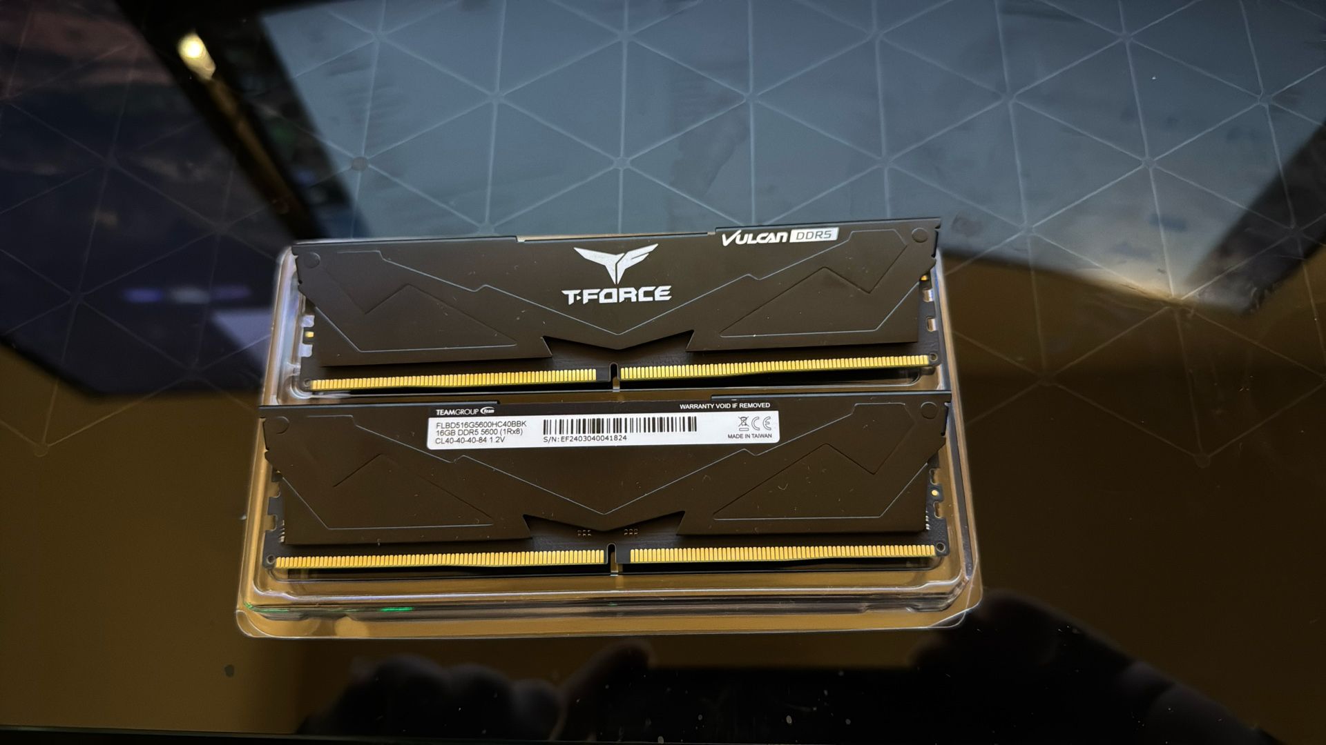 T Force Vulcan DDR5 5600 MHz Cl-40 16gb X 2