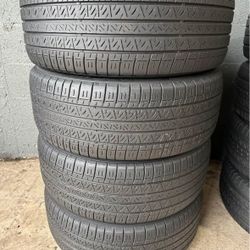 225/50/r18 Dunlop ALL FOUR (4) TIRES
