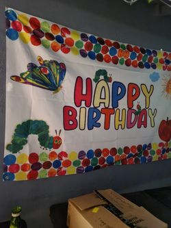 hungry caterpillar birthday decorations