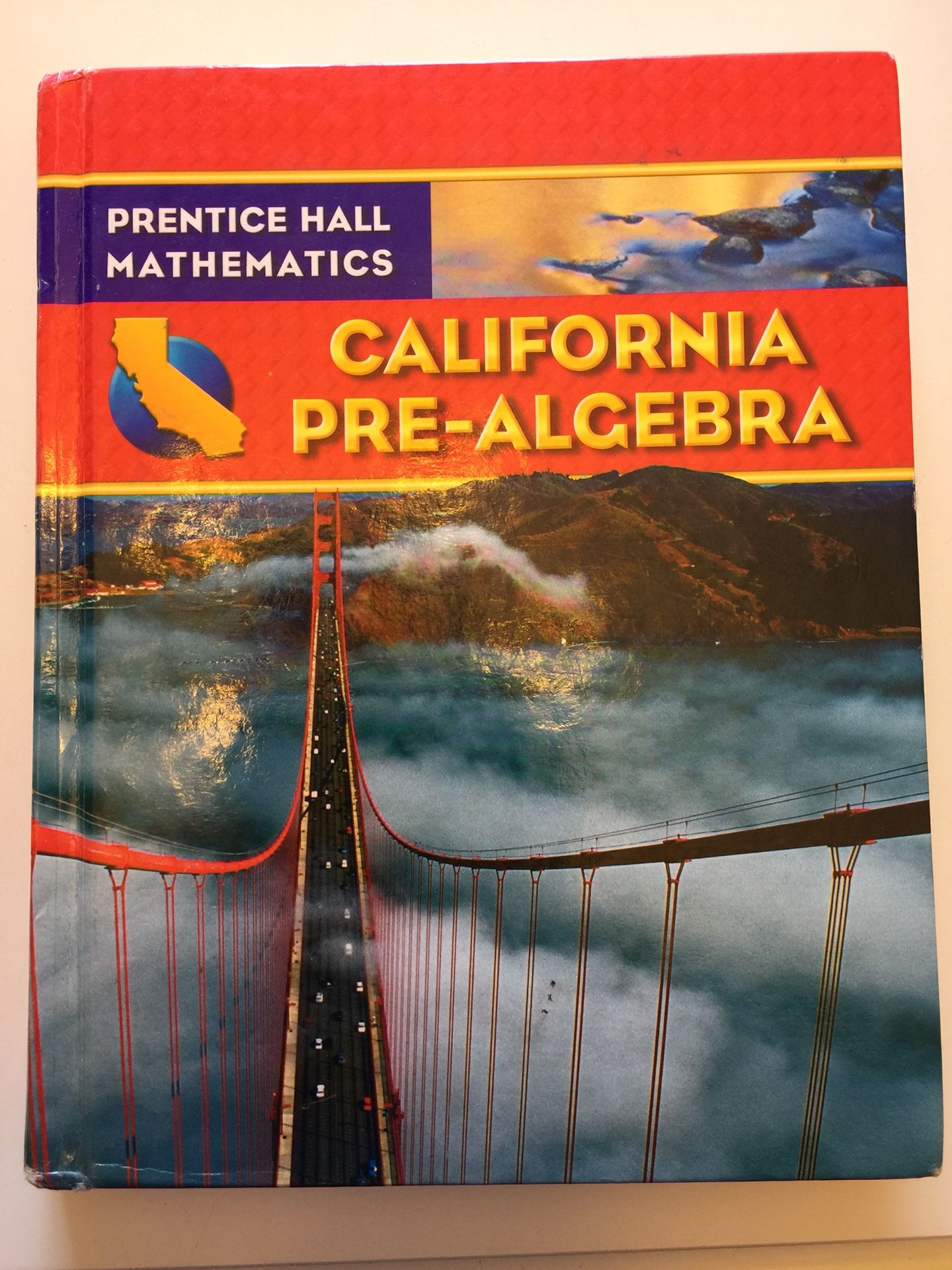 7th Grade California Pre-Algebra (Prentice Hall Mathematics) - Like New ISBN-13: 978-0132031202, ISBN-10: 0133640477