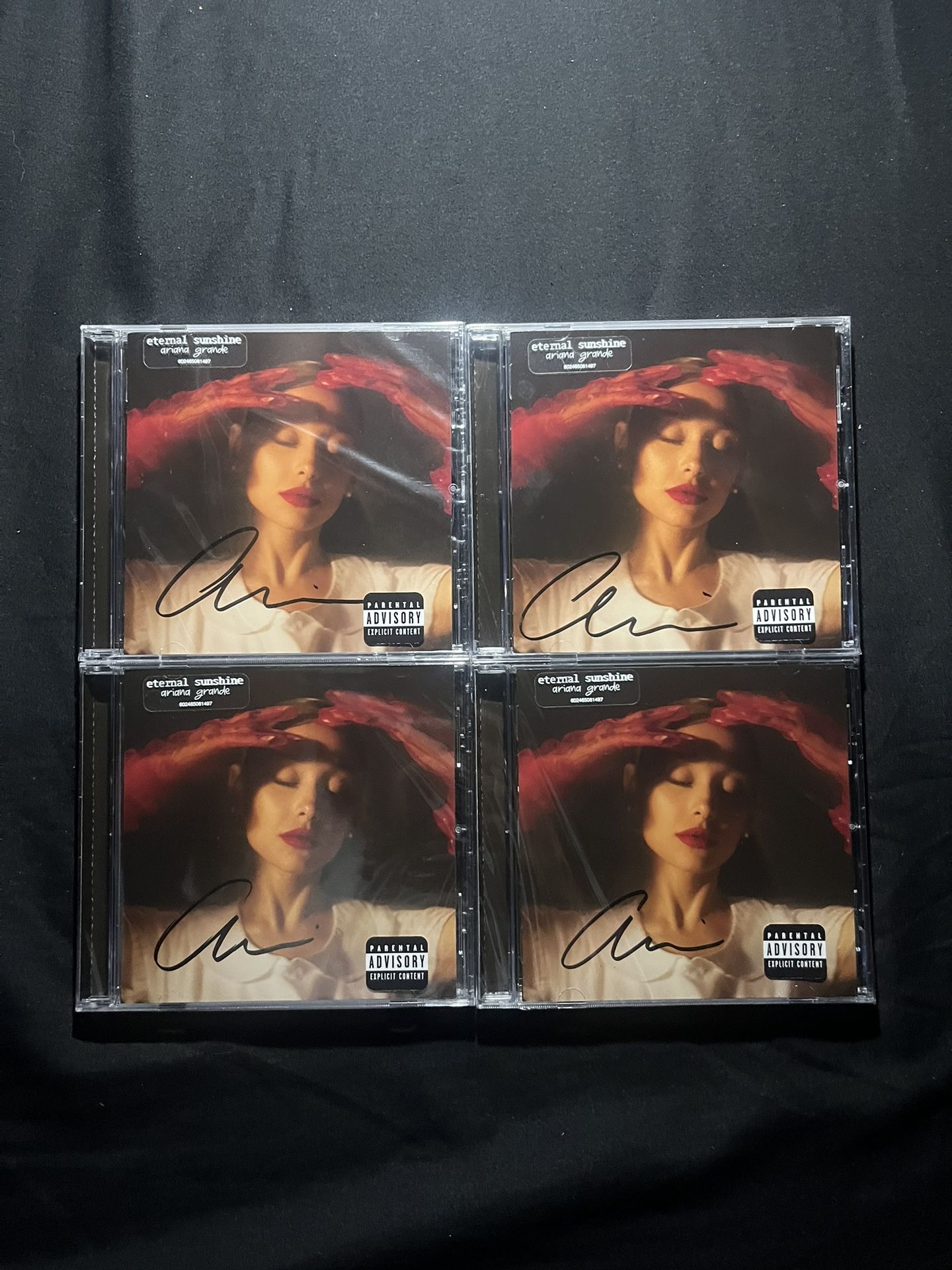BRAND NEW Ariana Grande Eternal Sunshine Signed CD Partial Signatures
