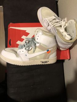 Off White Jordan 1s 