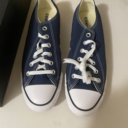 Converse Unisex Chuck Taylor All Star Ox Low Top Navy Sneakers shoes