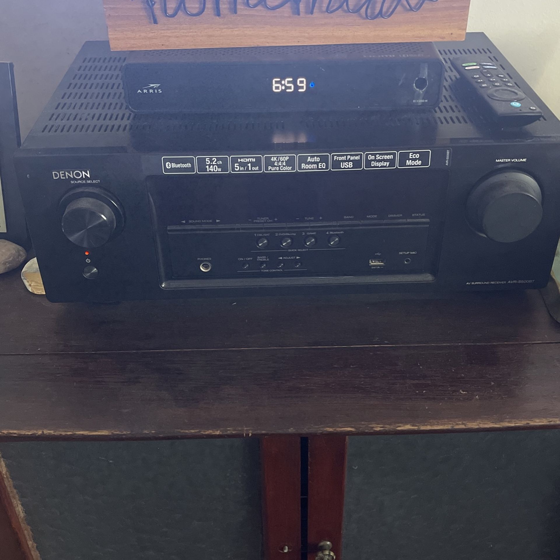 Denon Receiver AVR -S- 500 BT