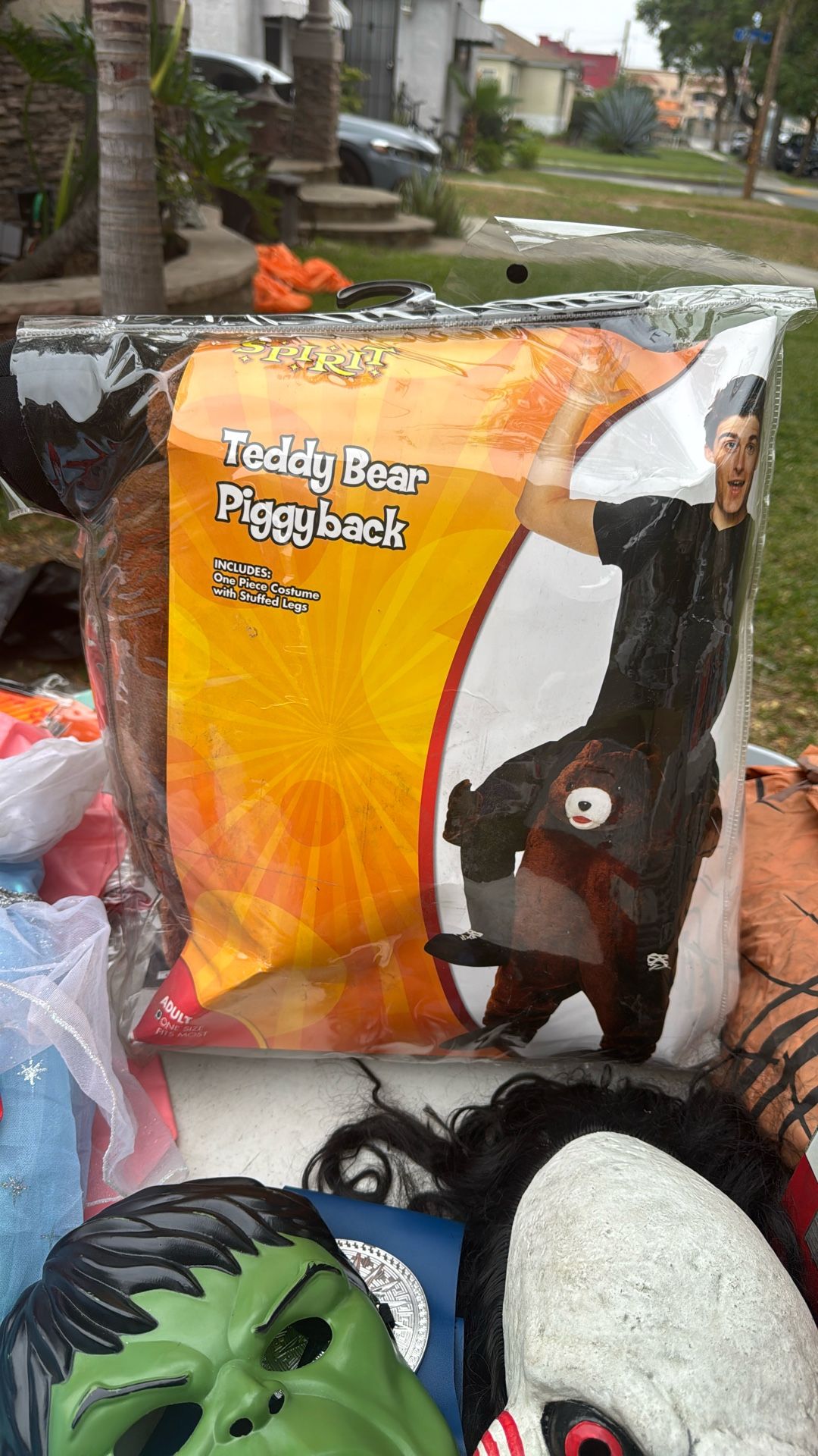 Teddy Bear Piggyback Costume 