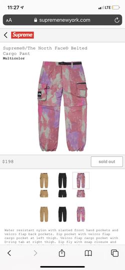 Supreme TNF Cargo Pants Size Large