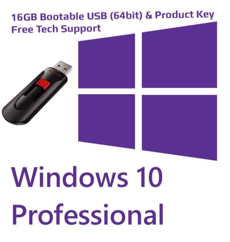 10 Pro USB- Lifetime Key.