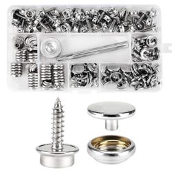 150 PCS Canvas Snap Kit with 2 Pcs Setting Tool