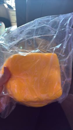 Jumbo cheese squishy
