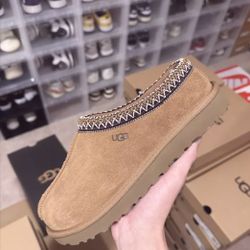 Ugg Tasman Chestnut Slippers Woman's,🥥🌰