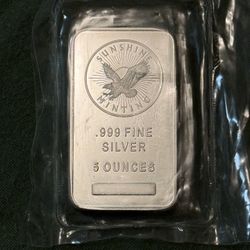 5oz Silver Bar