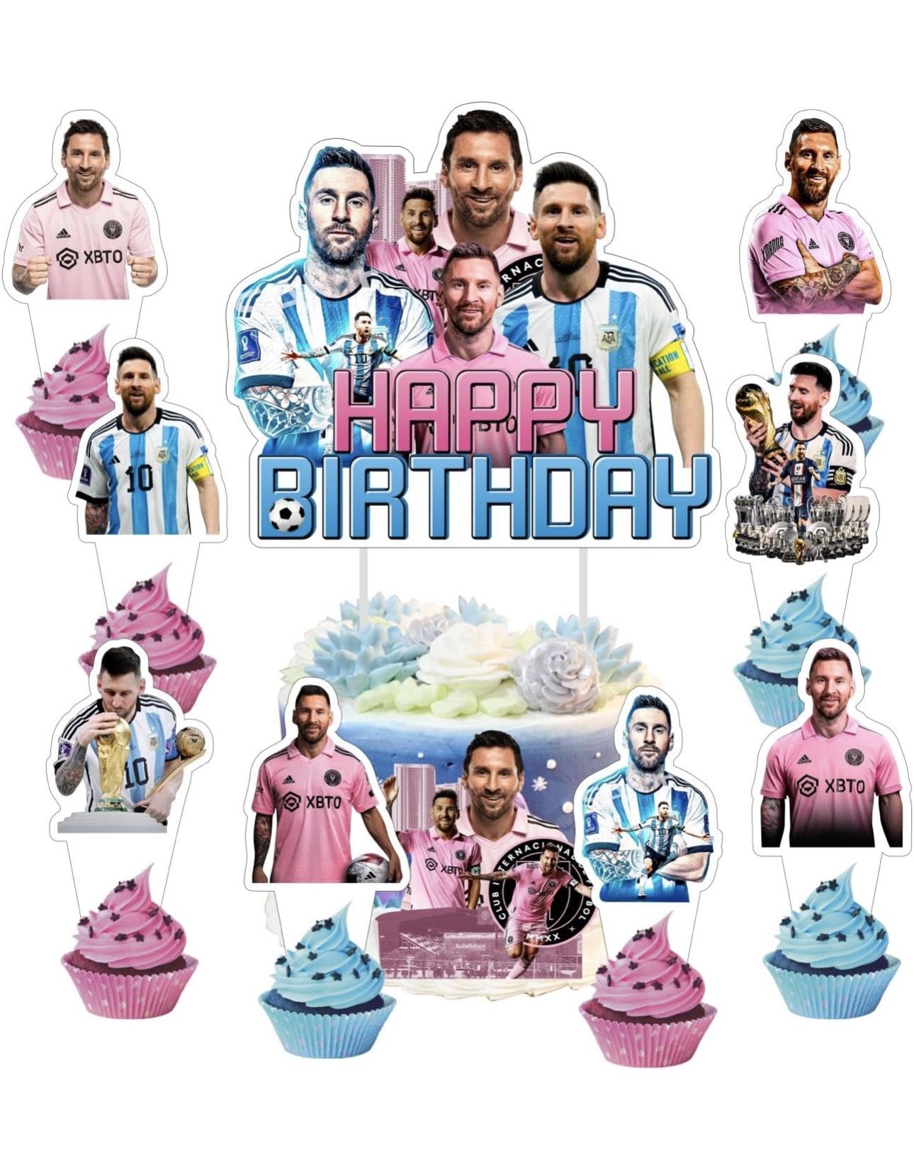 Messi Party Decorations