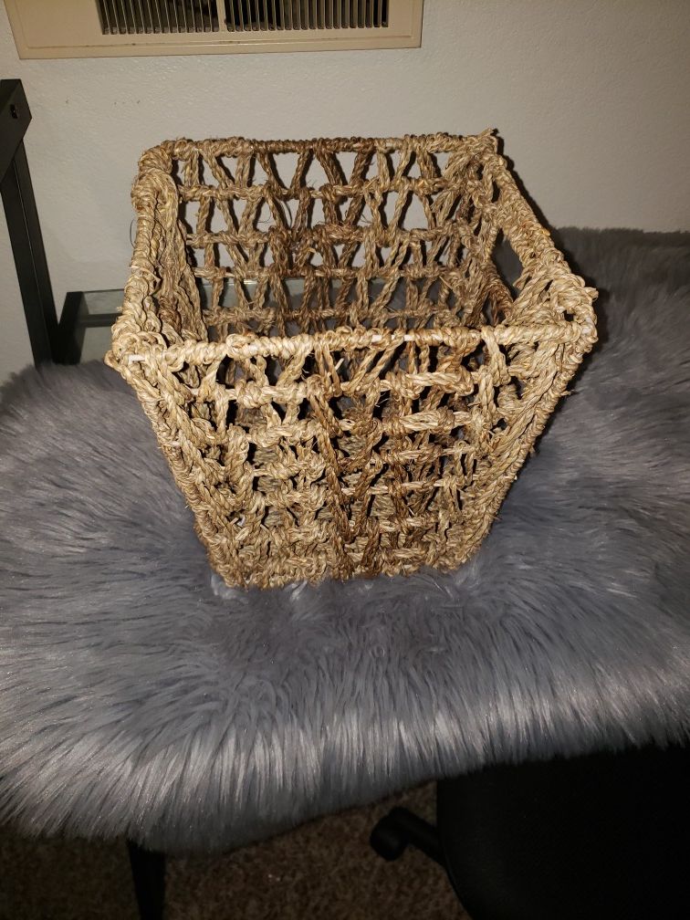 Wicker weaved Basket