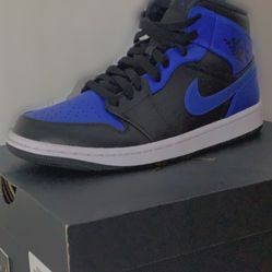 Blue Jordan 1’s