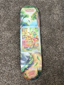 Eevee TCG Santa Cruz Skateboard