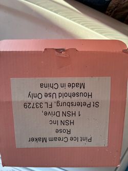 Ice Cream Maker