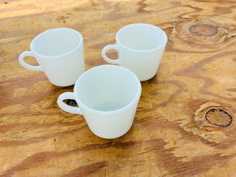 Pyrex Tableware by Corning 3” Coffee Tea Mug Cup (Set of 3)