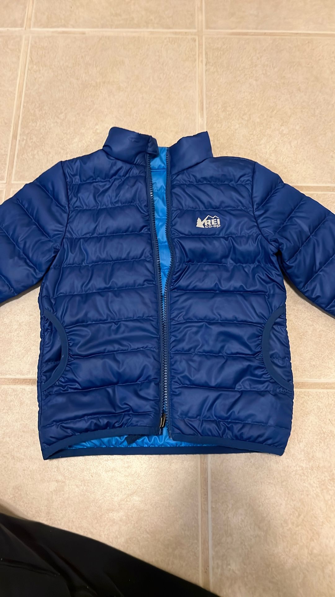 REI Reversible Toddler Puffer Jacket Size 4T