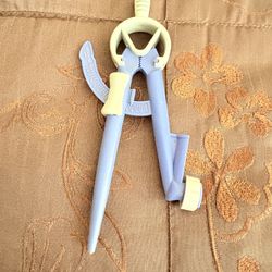 Never Use Geometry Math Set with 6" Clear Swing Arm Protractors