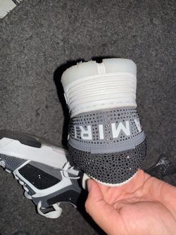 amiri shoes brand new black/white/ grey size 10/5 fits 11 i’m 11 comfortable