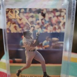 Frank Thomas 1(contact info removed) American Sports Sports Report Baseball Cards 