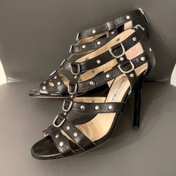 7.5 Black Jimmy Choo Stilettos