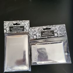 Passport and matching luggage tag set