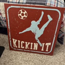 Wall Soccer Player Picture