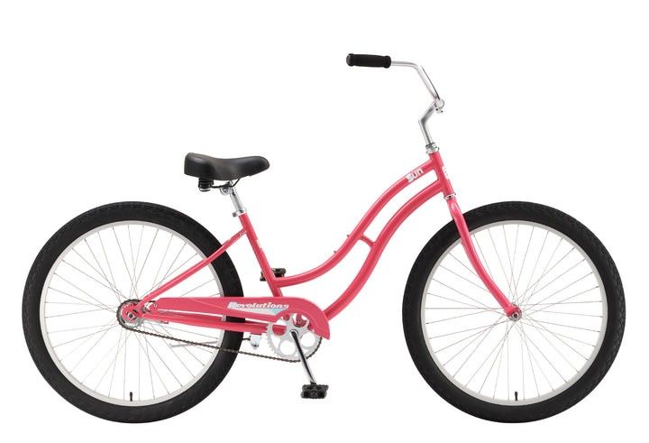 SUN REVOLUTIONS PINK BEACH CRUISER