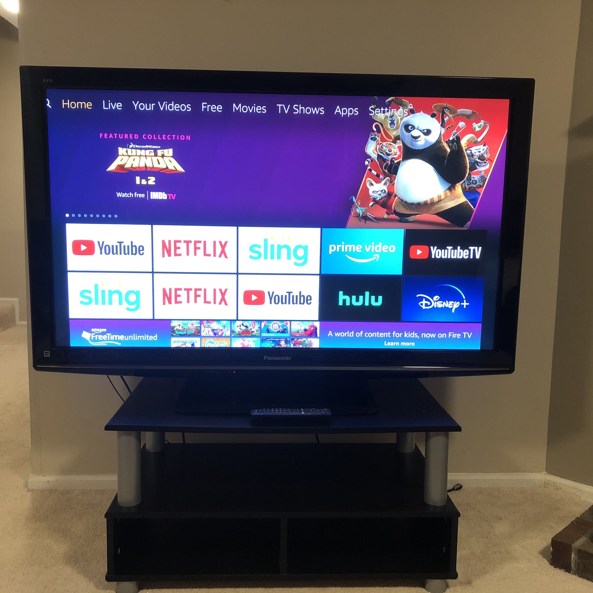 58” TV with FREE Amazon Firestick & Stand