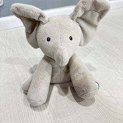 Peek-a-Boo Flappy Elephant Plush, Baby Toy, Kids Gift
