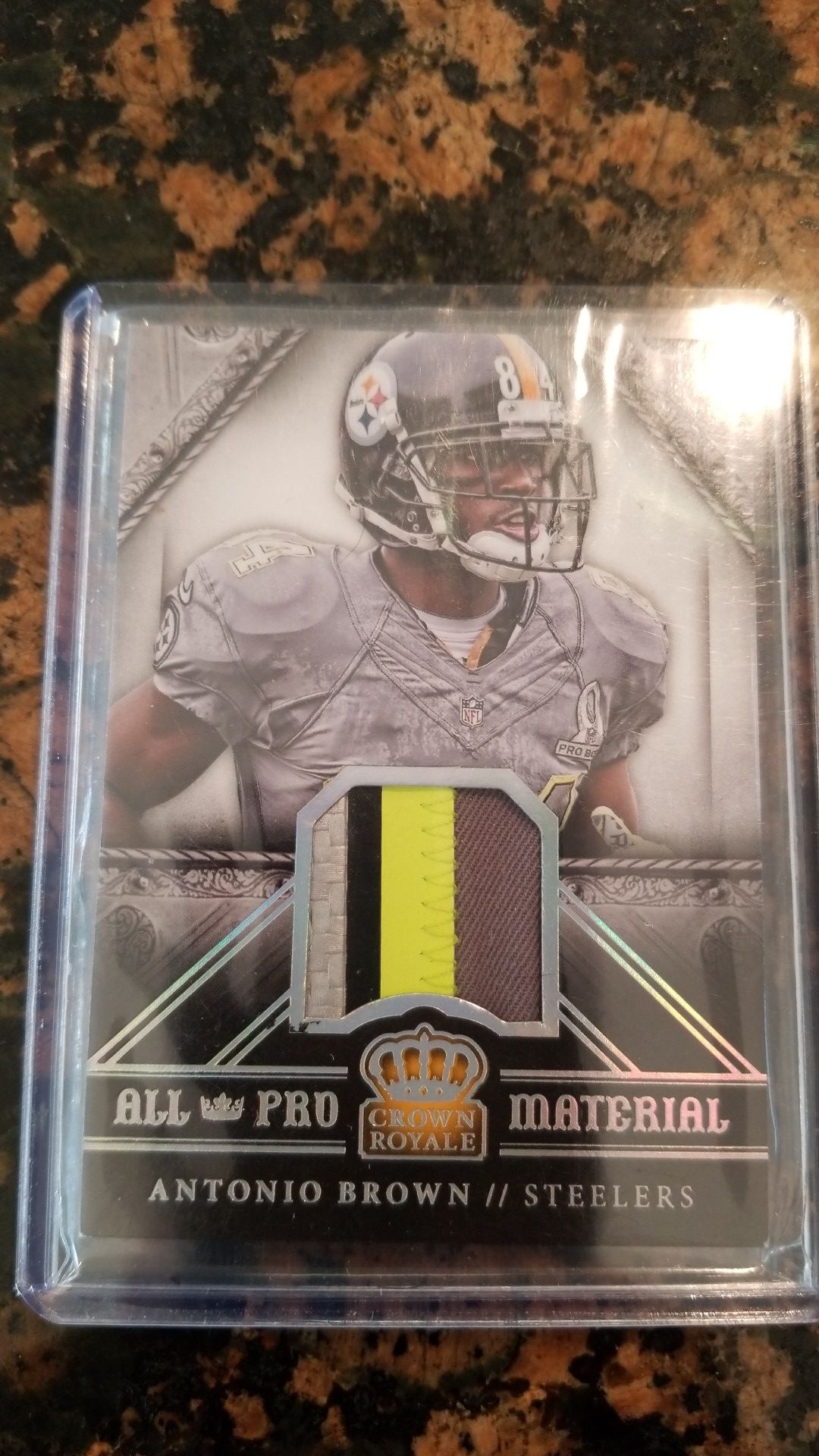 Antonio Brown 4 ColorPatch Football Card