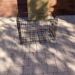 Midwest Crate Single Door Folding Dog Crate, 30" L X 19" W X 21" H