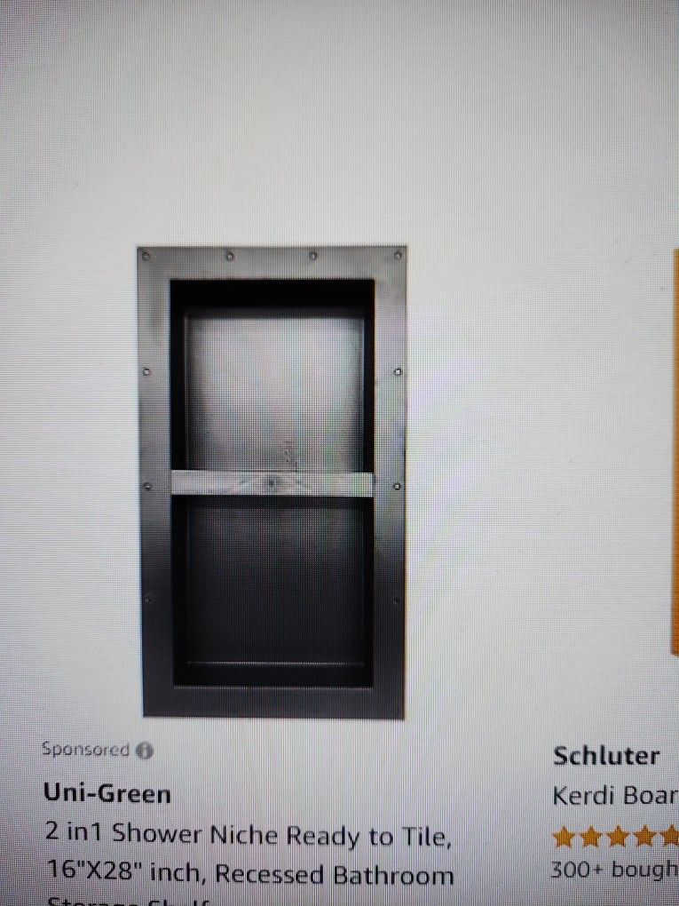 Stainless Steel Shower Niche