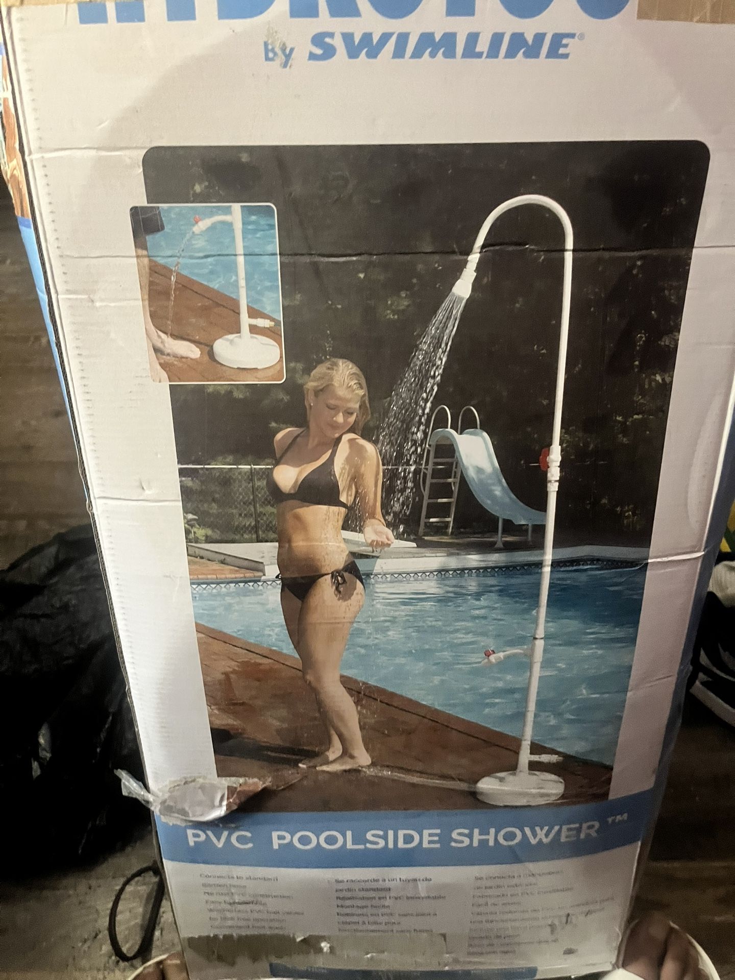 PVC Pool Shower