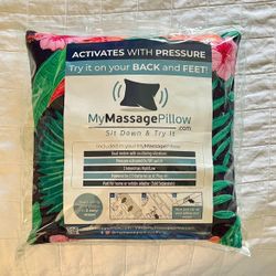 NEW Pressure Activated Massage Pillow