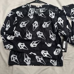 Ghostface Crop Top