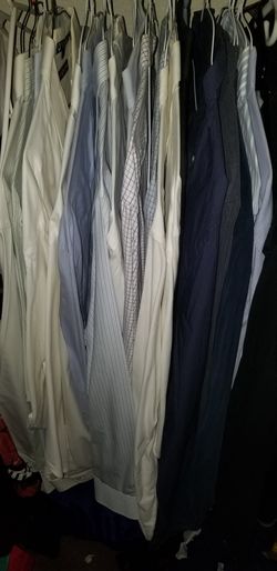 20 name brand dress shirts