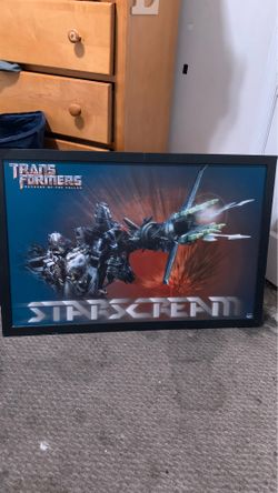 Transformers Starscream framed art