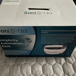 Cpap Equipment Cleaner.  Sonic Sani Bot