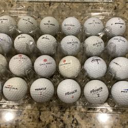 Assorted Golf Balls  24pk. $15