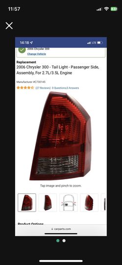 Tail Lights Chrysler 