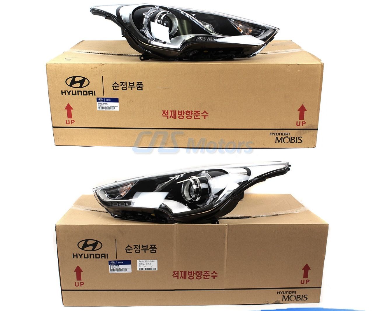 Hyundai Veloster Headlights