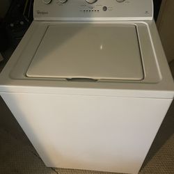 3Yr Old Whirlpool White Oversized Capacity Washer He