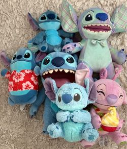 Assorted stuffed animals