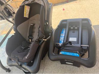 Safety first car seat with bases and stroller attachment