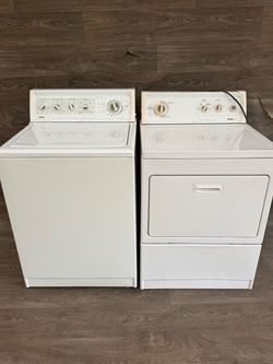 Kenmore washer and dryer gas
