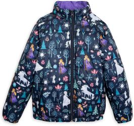 Disney Frozen 2 Puffy Jacket for Girls size 4