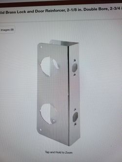DOOR LOCK REINFORCING PLATES
